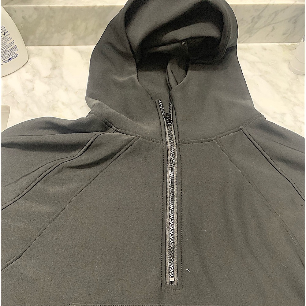 Black hoodie